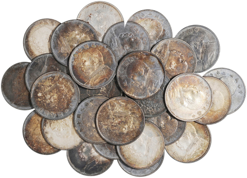 袁世凯像民国三年壹圆30枚 美品