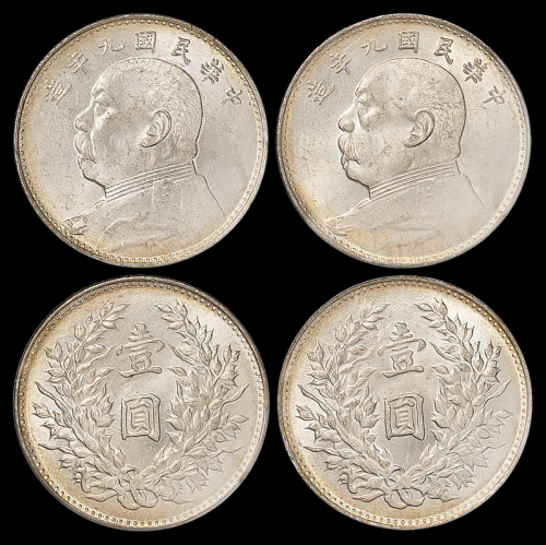 九年袁像海南版PCGS63×2