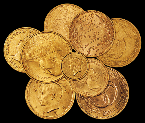 外国小金币一组9枚