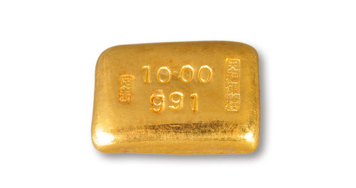 天福银楼足赤一两金锭