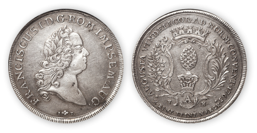 1765年德国奥格斯堡银币一枚，NGC XF Details