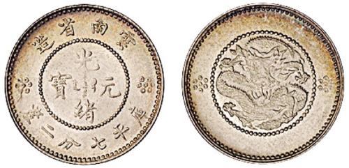 新云南光绪7.2分1枚