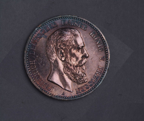 1888年德国普鲁士五马克银币一枚