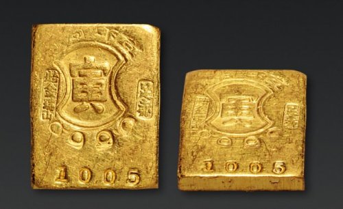 台湾“寅”字一两金条