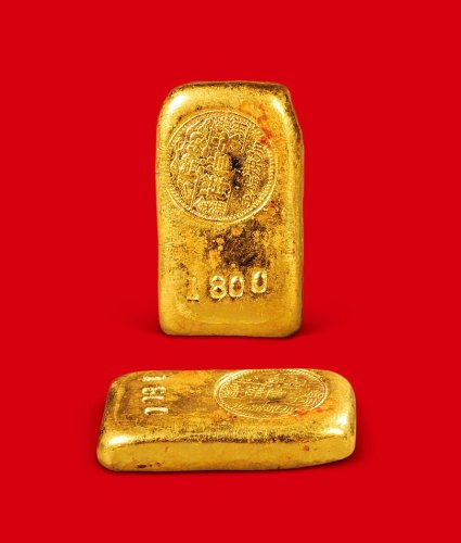 “广州永信祥金铺”二两金锭