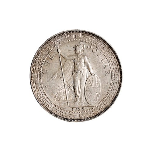 1899年、1911年、1930年英国贸易站人像壹圆银币各一枚
