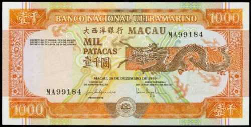 1988年大西洋銀行壹千圓