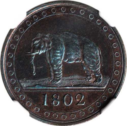 1802年1/96元 NGC PF 64