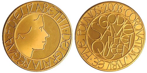 2003年英国五磅金币
