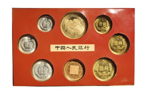 1982年、1983年中国人民银行发行精铸套币