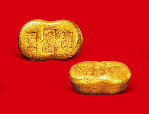 叶金”一两金锭