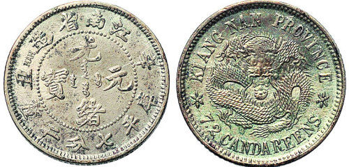 辛丑（1901年）江南省造光绪元宝七分二厘（LM246）