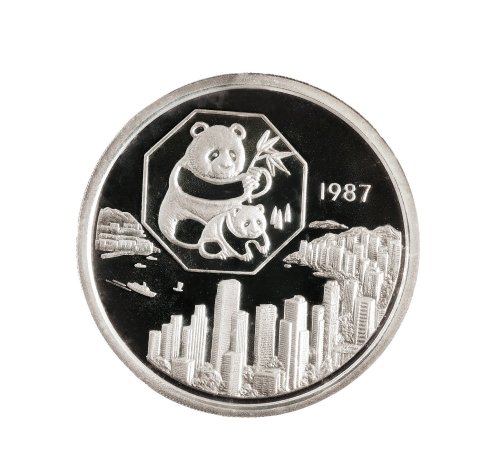 1987年中国人民银行发行香港第六届国际硬币展览会纪念银章