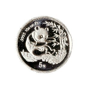 1994年中国人民银行发行熊猫精制铂金纪念币