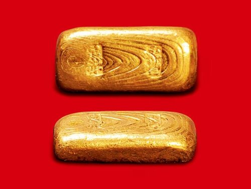 足赤”一两金锭