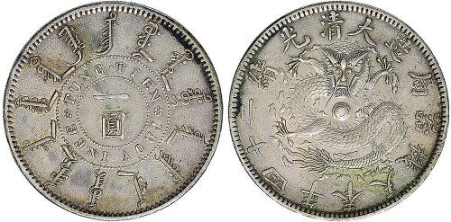 光绪二十四年（1898年）奉天机器局造一圆银币（LM471）