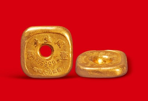 “周生生”一两金饼