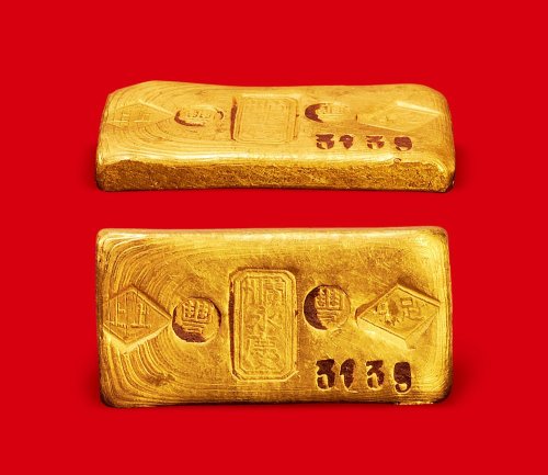 丰”三两金条