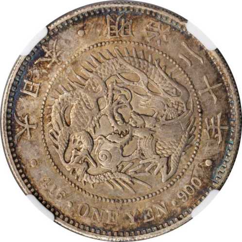 1870-87年一圆9枚 CNCS评鉴