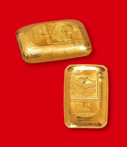 香港汇丰银行一两金砖