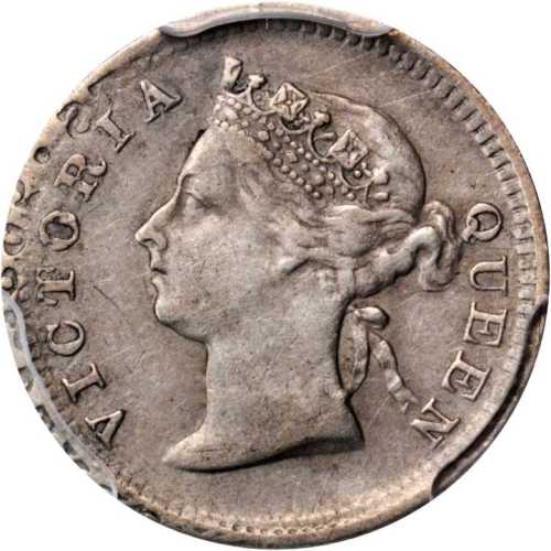 1899年5分局部叠打