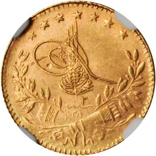 1919年土耳其25 Kurush金币。