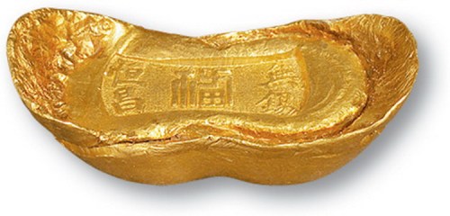 “无锡恒昌”“福”字一两金锭