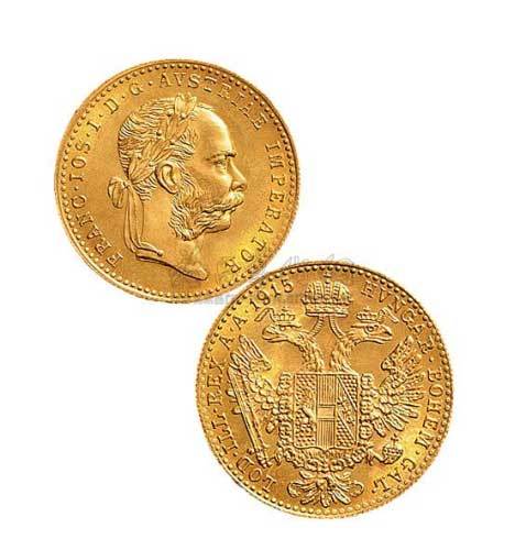 1915年奥地利1Ducat金币