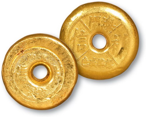 “澳门祥信”一两金饼