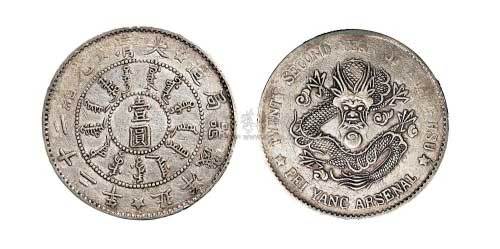 1896年光绪二十二年北洋机器局造壹圆银币（LM439）