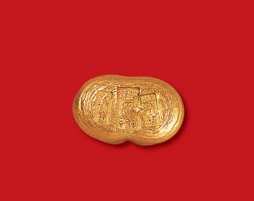 清末民初天津凤翔叶金一两金锭