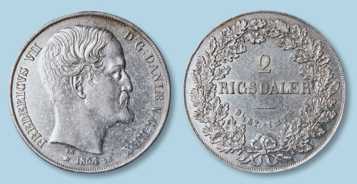 1854年丹麦银币