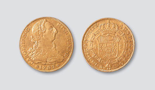 1787年西班牙金币