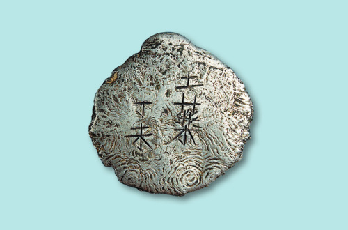 清代丁未土药银饼