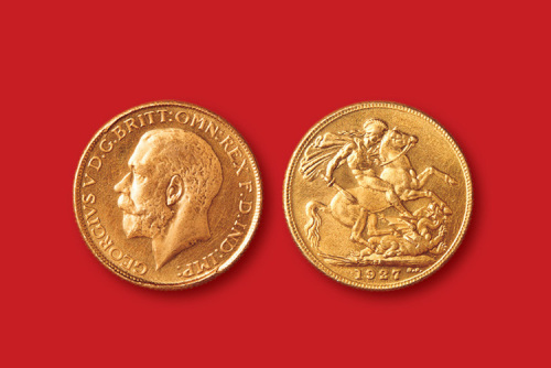 1927年英国金币