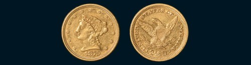 1879年美国2.5元金币