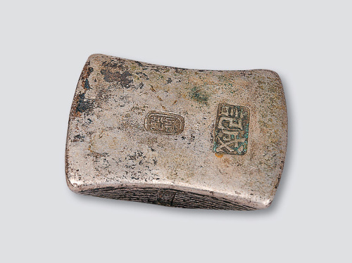 清代广西成记十两砝码锭