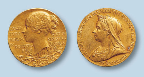 1897年英国维多利亚女王登基60周年纪念金币