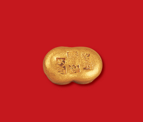 清末民初沈阳宝恒足金一两金锭