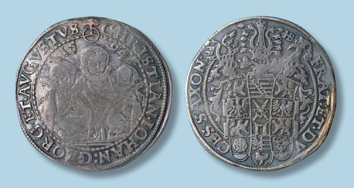 1594年德国萨克逊三兄弟大银币