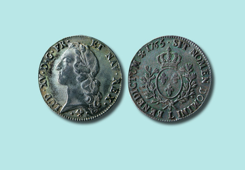 1765年法国路易十五国王银币