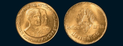 1977年泰国2500铢金币