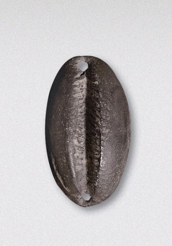 战国大型银贝（高31mm）
