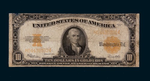 1919年美国10美元