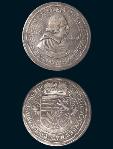 1624年欧洲老银币