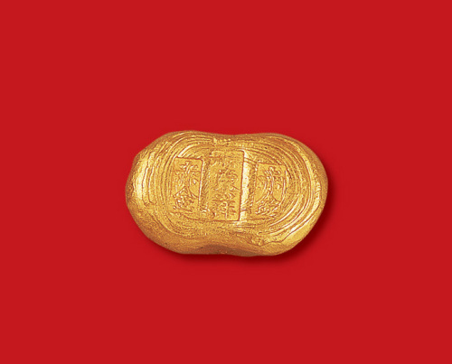 清末民初锦州东祥赤金一两金锭