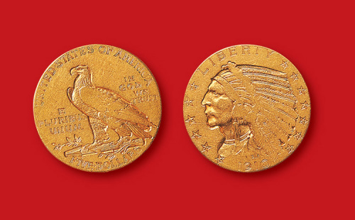 1910年美国5美元金币