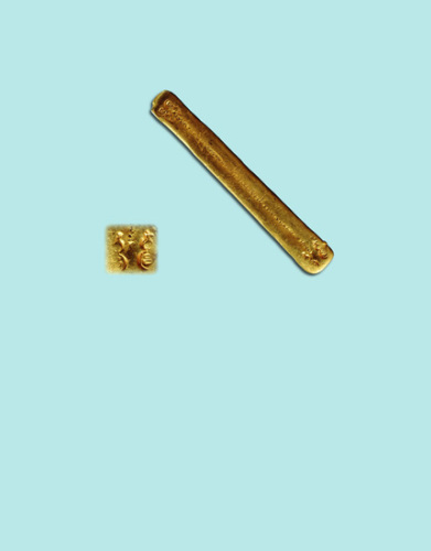 南宋吕字葫芦印8两金铤
