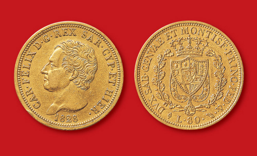 1908年保加利亚100Leva金币