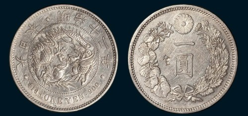 日本明治十二年（1879年）壹圆龙洋